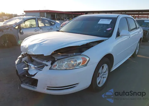 2013 Chevrolet Impala Ls z USA, uszkodzony, nr VIN 2G1WF5E3XD1242595